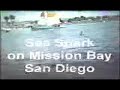 Sailing a Sea Snark on Mission Bay, San Diego, 1990