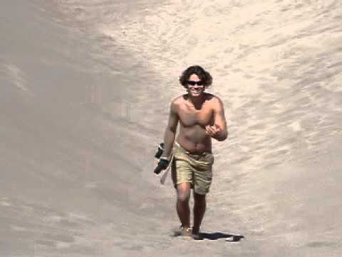 Sand Boarding In the Great Sand Dunes National Park, Co
