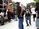 Cambrdige MA dance on side walk