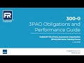 300-0: 3PAO OBLIGATIONS AND PERFORMANCE GUIDE