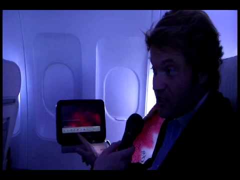 virgin america - Techie Diva takes a tour of the Virgin America flight from SFO to Seattle.