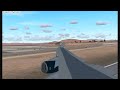 fs2004  boeing 747 British Airways landing at Las Vegas [HD]