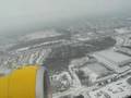 Port Columbus KCMH landing Skybus A319