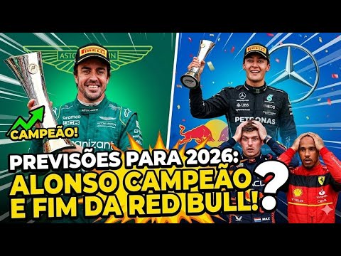 Previsões 2026: Alonso Campeão, 10 Vencedores E Fim Do Domínio Da Red Bull! | Fórmula 1 | Gpemcasa