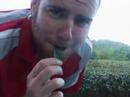 Lake and his tea crop