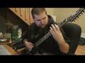 videos de deathcore-ish guitar composition
