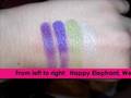 FaceFront Cosmetics Mineral Eyeshadow Pigments and Swatches