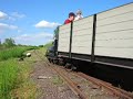 Probefahrt durch Gleisdreieck in Hundisburg