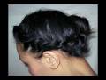 #1 rope braid hair style