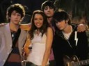 Miley Cyrus and Nick Jonas