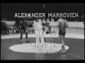 1975 usa-ussr dual kemp (usa) vs alexander markovich (ussr) 6-5 (ussr 1975 russian jr national & jr world champ) held at cleveland ohio