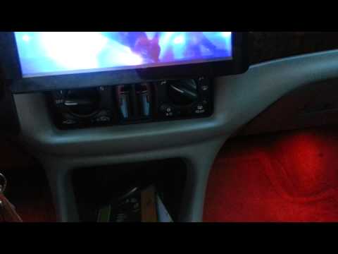 how to turn on aux on kenwood kdc-135