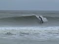 Short Tube ride surfing at Cape Lookout NC, Tyler Barnum