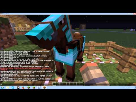how to ride a horse in minecraft