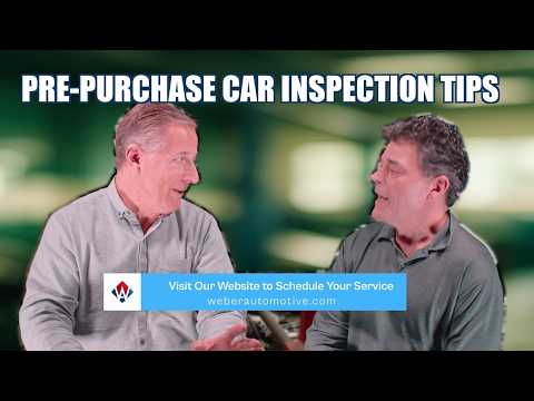 Used Car Pre-Purchase Inspections: Buy With Confidence With Weber Automotive Image