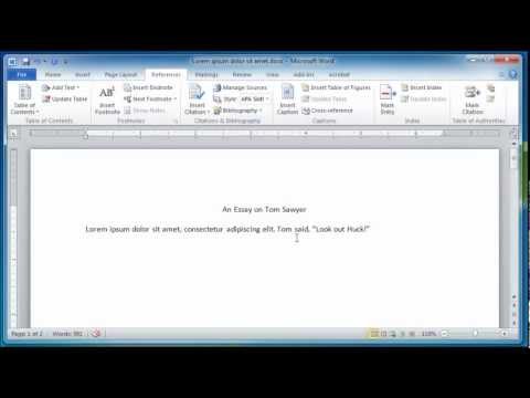 how to organize works cited