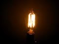 My 104 year old Edison lightbulb ufo lights out