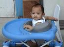 hayden starts to walk