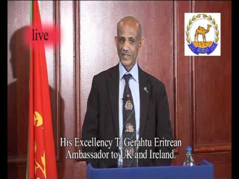 Awate Suleiman - Pressconference Embassy of the State of Eritrea in UK with His Excellency T. Gerahtu, Eritrean Ambassador to the United Kingdom and Ireland. by wedigere, wed...