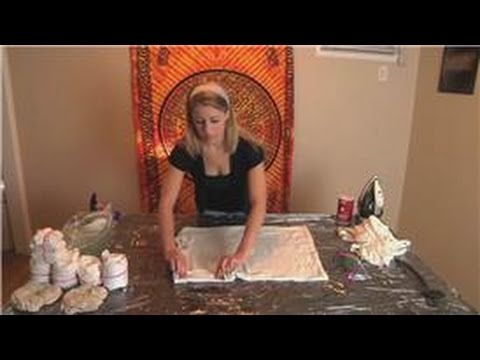 how to tie dye zig zag