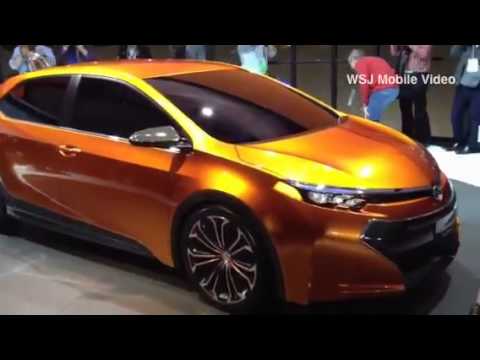 TOYOTA CONCEPT CAR - Toyota unveiled the proposed exterior of the next generation of Corolla, the Furia - a departure from the venerable old model. Video by WSJ's Joe White.