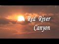 Red River Canyon Sunrise in a Sandstorm
