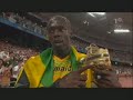 beijing 2008 usain bolt 9 69 shatters 100m world record in olympics final ! gold medal