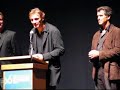 Liam neeson and pierce brosnan at tiff for seraphim falls