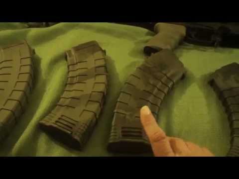 how to paint ak 47 magazines