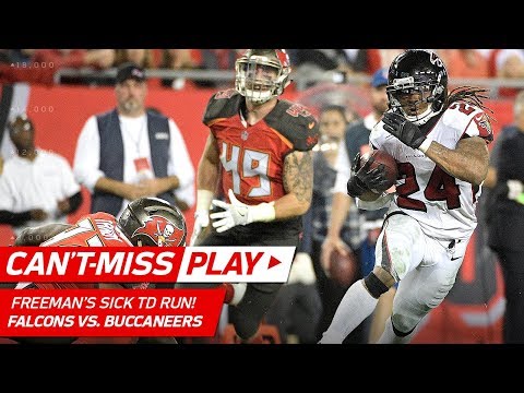 Video: Devonta Freeman's Sick Juke Sends Defender to the Ground on TD Run! | Can't-Miss Play | NFL Wk 15