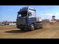 Truckpulling standaard trucks cothen 12 mei 2008 scania, scania en scania full pull