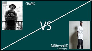 Chams vs MRbenoitD – Lockdown Exhibition Popping Marseille