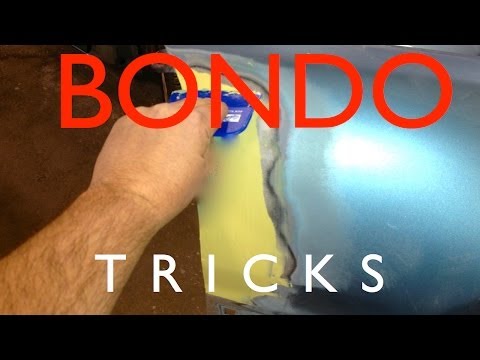 Bondo Tips and Tricks To Prevent Common Problems with Body Filler and Putty Glaze