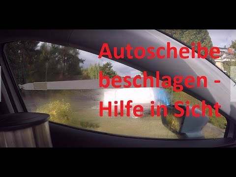 Autoscheibe beschlagen - Hilfe in Sicht