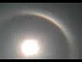 arco-iris ao redor do sol