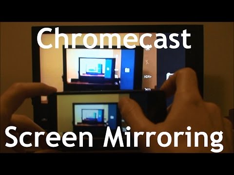 how to perform screen mirroring