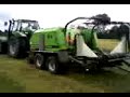 Deutz-Fahr Agrotron 6.45 rondebalen persen