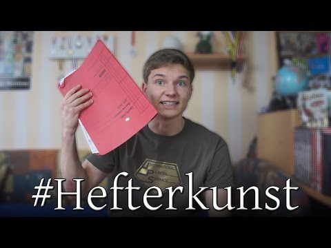 Die KUNST der LANGEWEILE #Hefterkunst