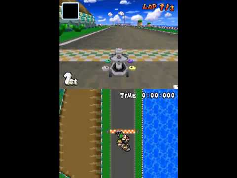 how to rob in mario kart ds