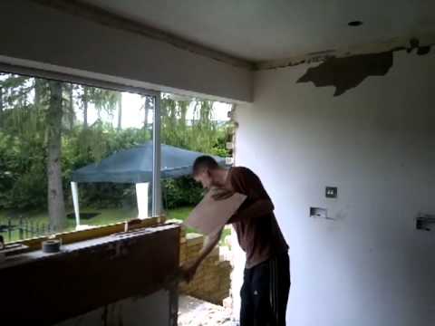 how to apply pva before plastering