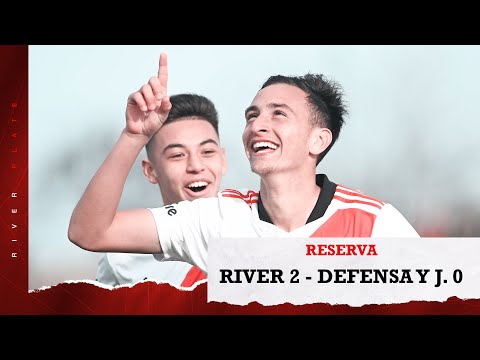 #ReservaLPF  River 2 - Defensa y Justicia 0 [RESUMEN COMPLETO]