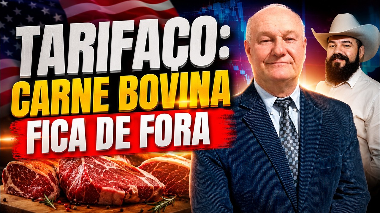 Urgente: Carne brasileira escapa de taxa dos EUA; Muçarela e Leite sobem!