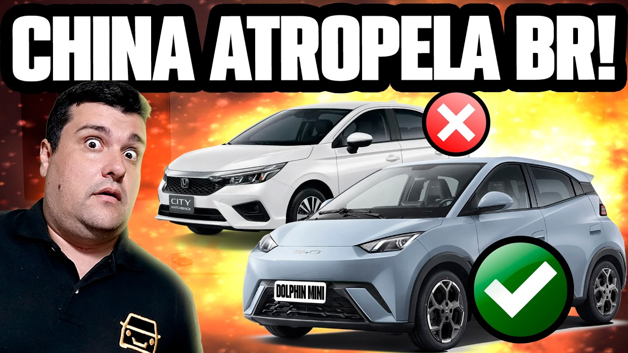 BRASILEIRO ENLOUQUECEU DE VEZ? CARRO A COMBUSTÃO PERDE MERCADO pra CHINÊS ELÉTRICO! E AGORA?