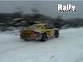 HD Video - Porsche 911 GT3 sideways in the snow – great sound!