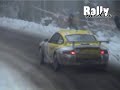 HD Video - Porsche 911 GT3 sideways in the snow – great sound!