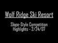 Wolf Ridge Ski Resort - Slope-Style Competition