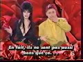 Elvira in french tv show \"Babylone\" (june 1991)