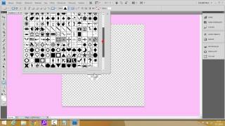 Photoshop CS4 - Şekil için Şekil Pack 'e Gerek Yok!