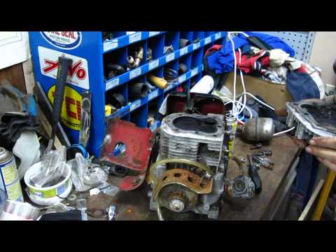 how to rebuild go kart engine