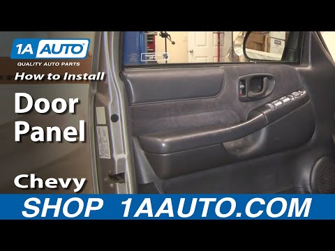How To Install Replace Door Panel Chevy S-10 Blazer 4 Door 95-05 1AAuto.com